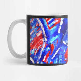 Red White and Blue 2 Mug